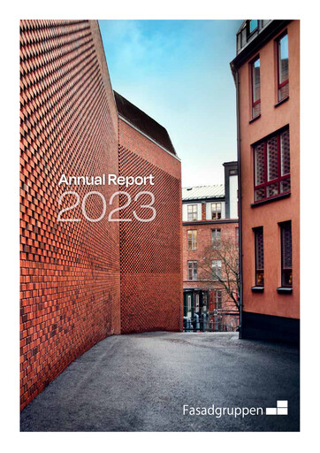 Thumbnail Fasadgruppen Group Annual Report 2023