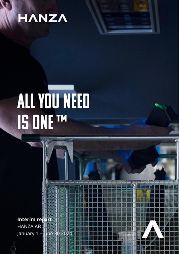 Thumbnail Hanza AB Half-year Report 2024