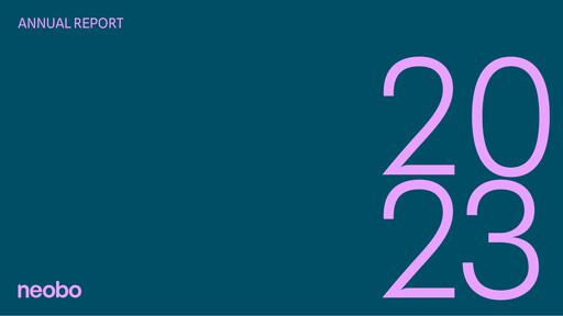 Thumbnail Neobo Fastigheter Annual Report 2023