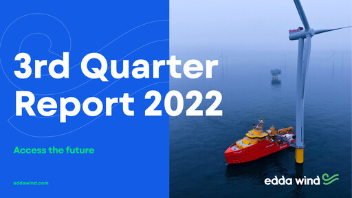 Miniature Edda Wind Rapport trimestriel 2022-q3
