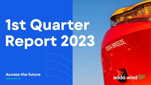 Miniature Edda Wind Rapport trimestriel 2023-q1