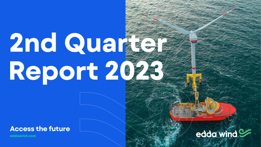 Miniature Edda Wind Rapport trimestriel 2023-q2