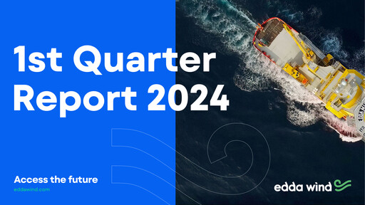 Miniature Edda Wind Rapport trimestriel 2024-q1