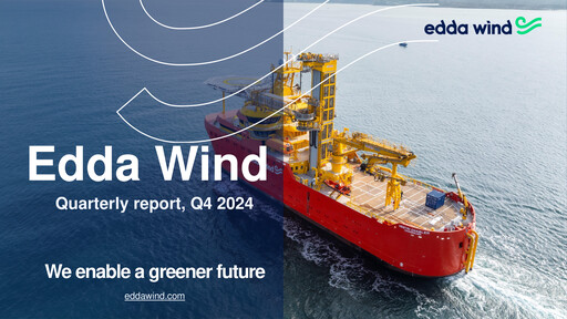 Miniature Edda Wind Rapport trimestriel 2024-q4