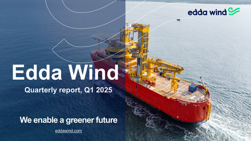 Miniature Edda Wind Rapport trimestriel 2025-q1