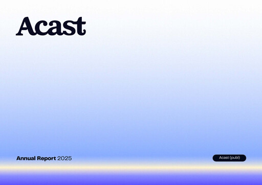 Thumbnail Acast AB Annual Report 2025