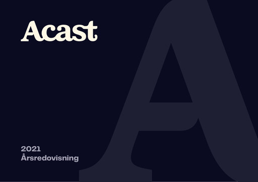 Thumbnail Acast AB Annual Report 2021