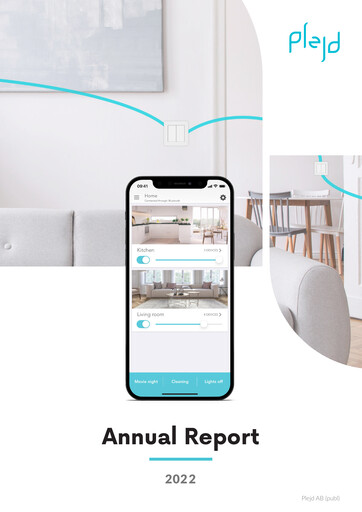 Thumbnail Plejd AB Annual Report 2022