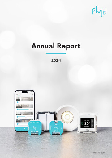 Thumbnail Plejd AB Annual Report 2024