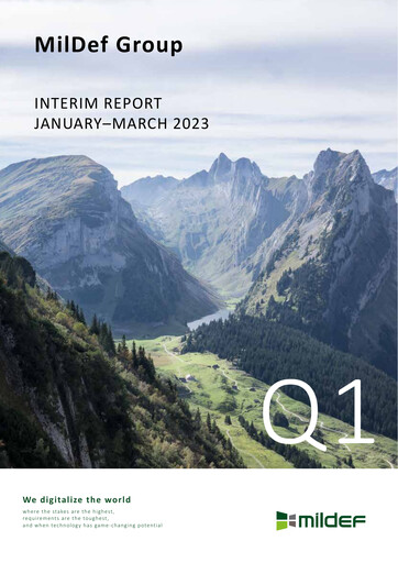 Thumbnail MilDef Group Quarterly Report 2023-q1