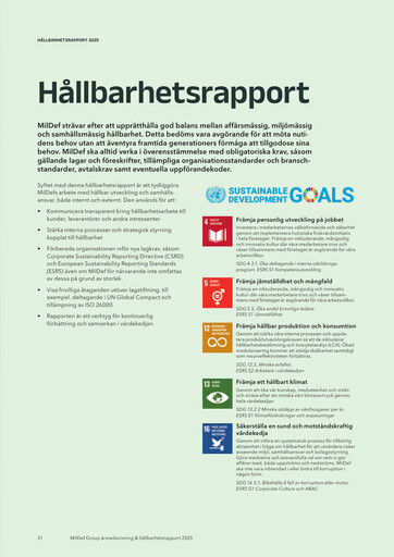 Vorschaubild MilDef Group Nachhaltigkeitsbericht 2025