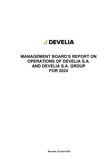 Thumbnail Develia Annual Report 2024