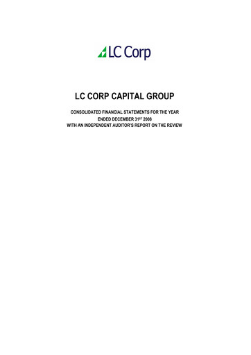 Thumbnail Develia Financial Statement 2008