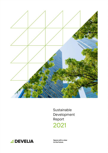 Thumbnail Develia Sustainability Report 2021