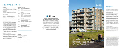 Thumbnail Brinova Fastigheter Annual Report 2019
