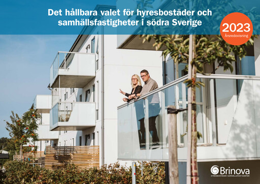 Thumbnail Brinova Fastigheter Annual Report 2023