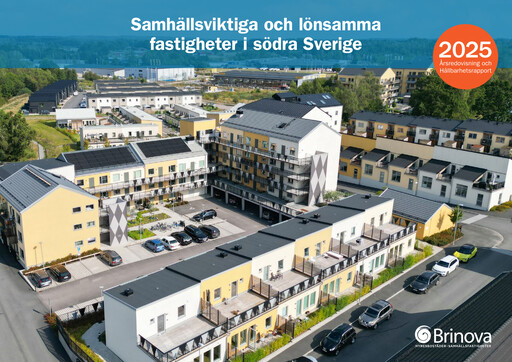 Thumbnail Brinova Fastigheter Annual Report 2025