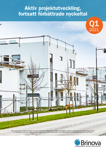 Thumbnail Brinova Fastigheter Quarterly Report 2021-q1