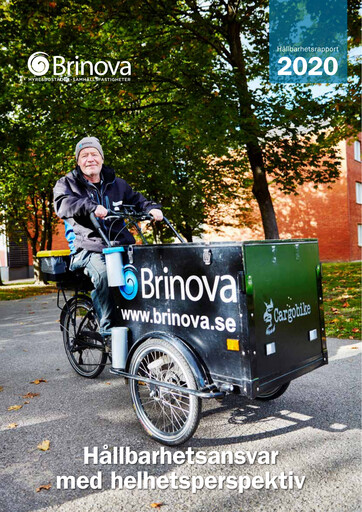 Thumbnail Brinova Fastigheter Sustainability Report 2020