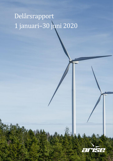 Miniature Arise AB Rapport semestriel 2020-h1