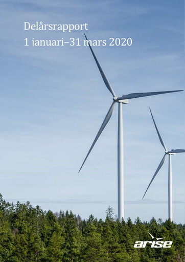 Miniature Arise AB Rapport trimestriel 2020-q1