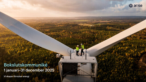 Miniature Arise AB Rapport trimestriel 2025-q4