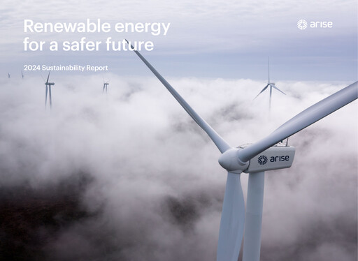 Thumbnail Arise AB Sustainability Report 2024