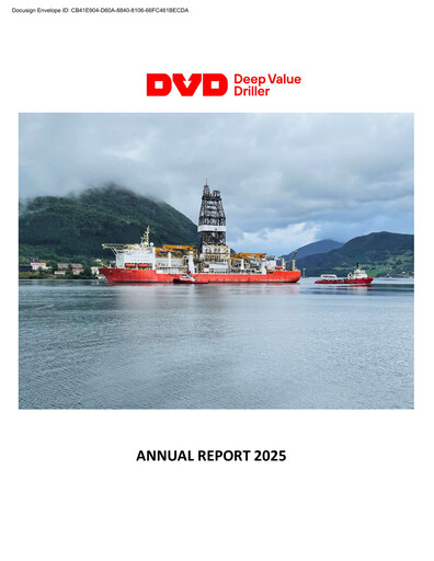 Thumbnail Deep Value Driller Annual Report 2025