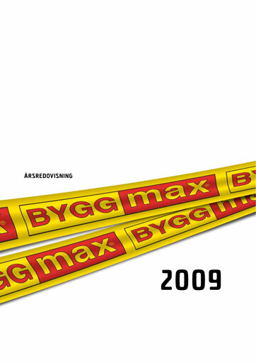 Thumbnail Byggmax Group Annual Report 2009