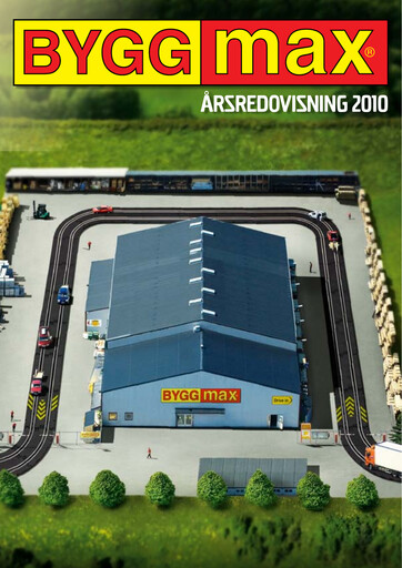 Thumbnail Byggmax Group Annual Report 2010