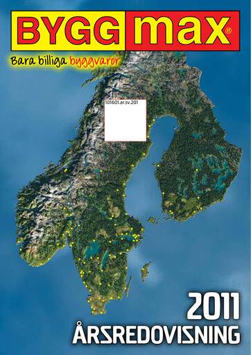 Thumbnail Byggmax Group Annual Report 2011