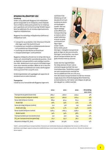 Thumbnail Byggmax Group Sustainability Report 2012