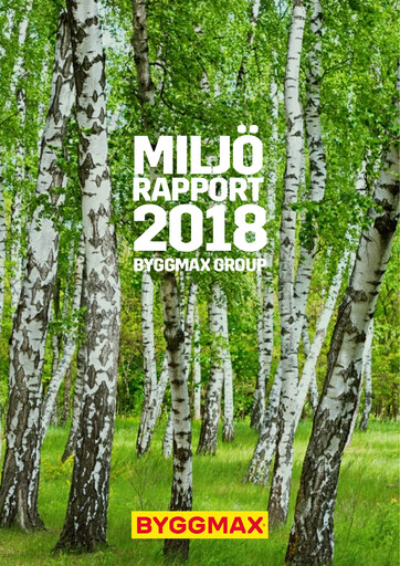 Thumbnail Byggmax Group Sustainability Report 2018