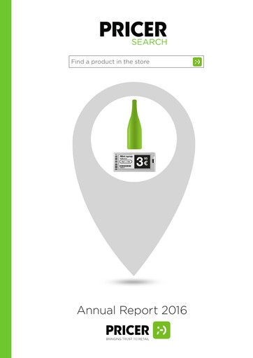 Thumbnail Pricer AB Annual Report 2016