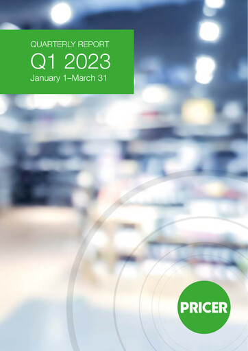 Miniature Pricer AB Rapport trimestriel 2023-q1