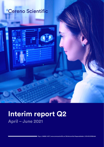 Thumbnail Cereno Scientific Quarterly Report 2021-q2