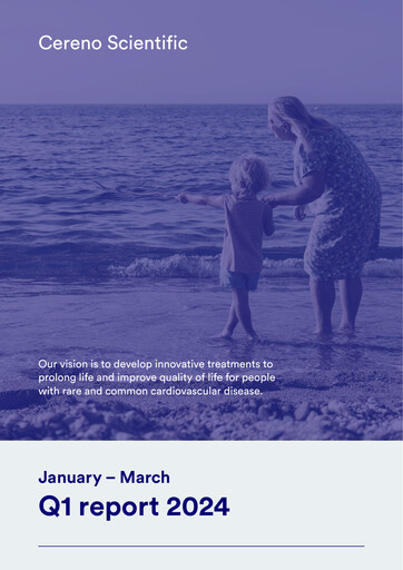 Thumbnail Cereno Scientific Quarterly Report 2024-q1