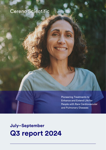 Thumbnail Cereno Scientific Quarterly Report 2024-q3