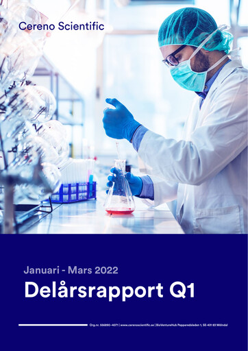 Thumbnail Cereno Scientific Quarterly Report 2022-q1