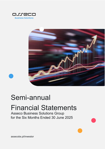 Miniature Asseco Business Solutions Rapport semestriel 2025-h1