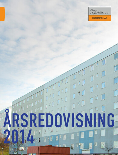 Thumbnail Byggmästare Anders J Ahlström Annual Report 2014