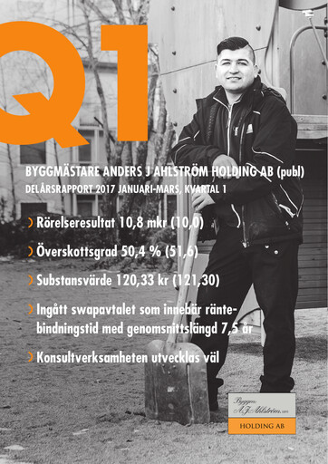 Thumbnail Byggmästare Anders J Ahlström Quarterly Report 2017-q1