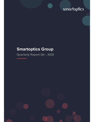 Miniature Smartoptics Group Rapport trimestriel 2020-q4
