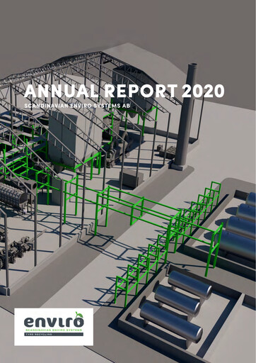 Thumbnail Scandinavian Enviro Systems Annual Report 2020