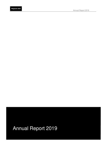 Thumbnail Magnora ASA Annual Report 2019