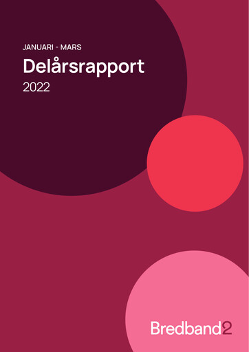 Thumbnail Bredband2 i Skandinavien AB Quarterly Report 2022-q1