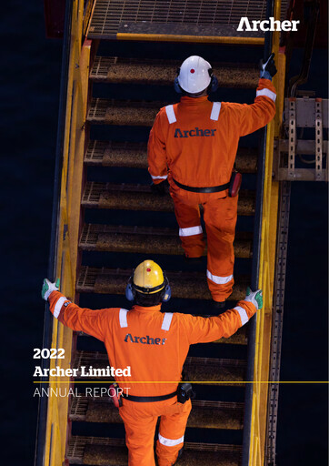 Thumbnail Archer Limited Annual Report 2022