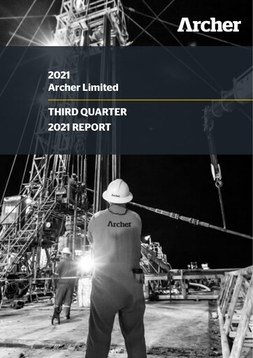 Thumbnail Archer Limited Quarterly Report 2021-q3