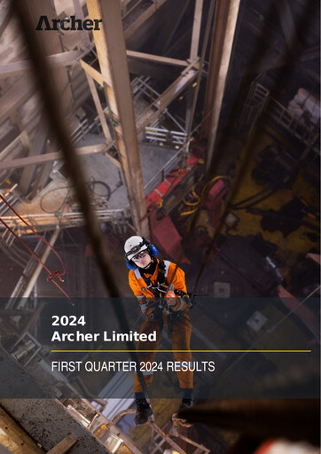 Thumbnail Archer Limited Quarterly Report 2024-q1
