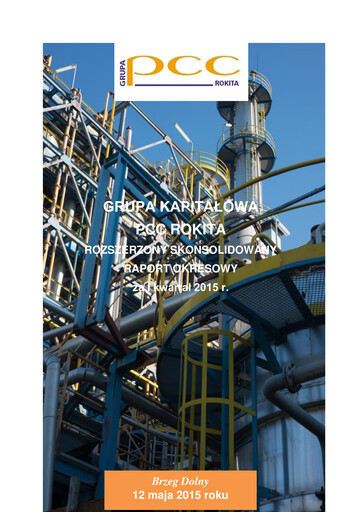 Thumbnail PCC Rokita Quarterly Report 2015-q1